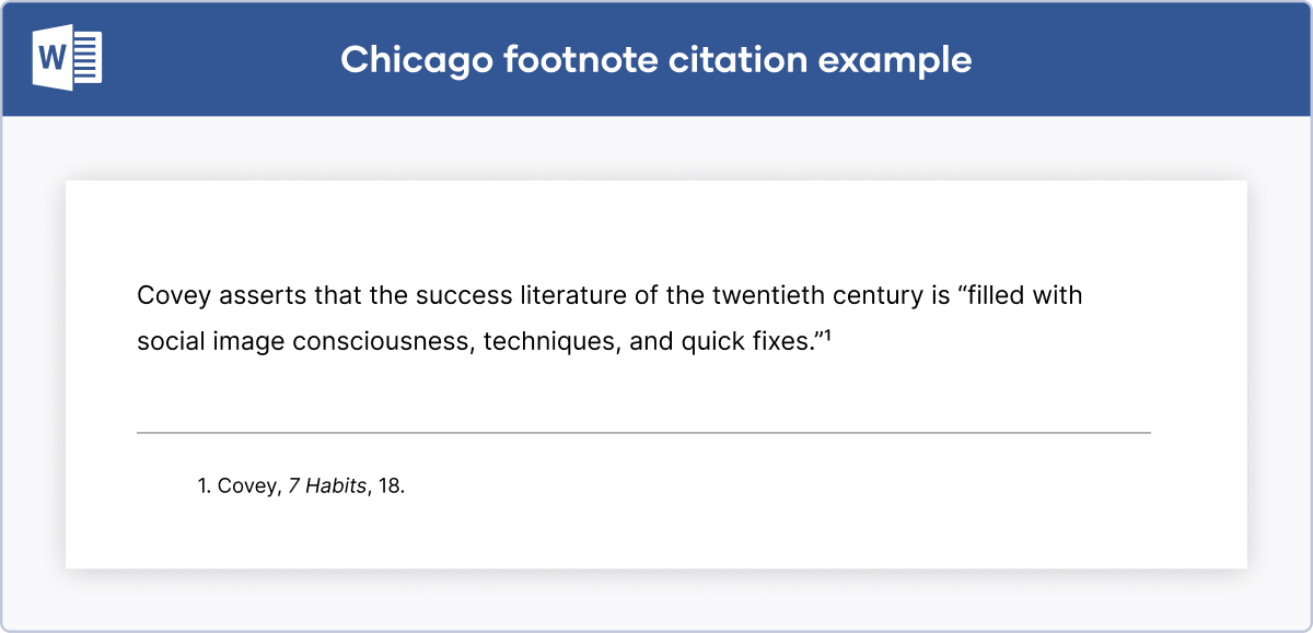 chicago style thesis citation